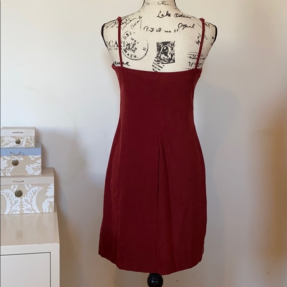 Rampage burgundy/wine colored dress - Picture 5 of 9